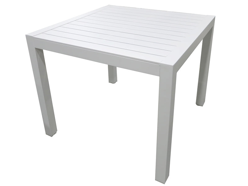 Hope- Portsea 5pc 900mm Sq Dining set White
