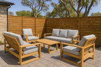 Teakline 5pc Sofa