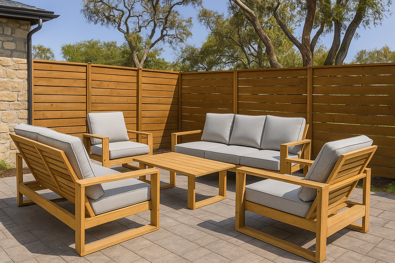 Teakline 5pc Sofa