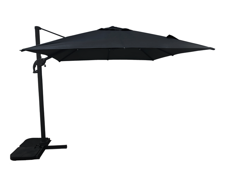 Laredo Deluxe Cantilever 3M Square Umbrella