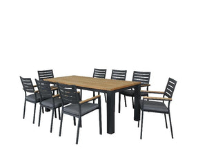Santos 9pc Dining sets - robcousens Outdoor Furniture Factory direct