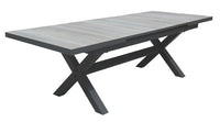 San Remo Cushion 9pc Extension Ceramic Table set - robcousens Outdoor Furniture Factory direct