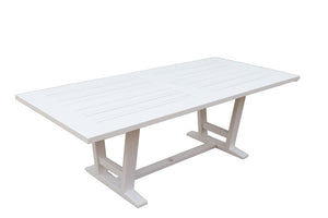 Kasteli Low Dining Table 1900mm x 900mm- White