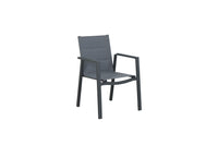 San Remo Sling Portsea 5pc Gunmetal 1200mm Round - robcousens Outdoor Furniture Factory direct