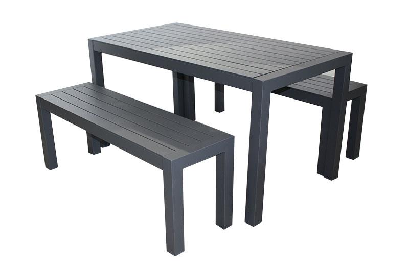 Portsea 3pc Bench set - robcousens Outdoor Furniture Factory direct