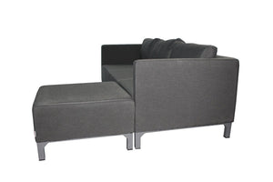 Riviera Triple sofa with Ottoman & Santos Coffee Tbl