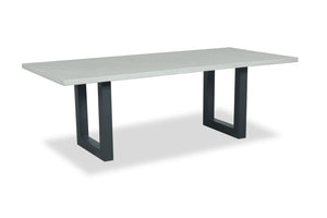 Portland 2200 x 1000mm Table Gunmetal