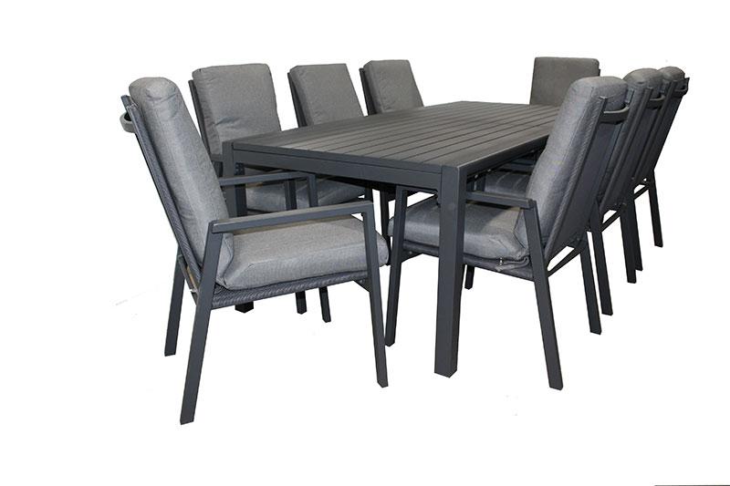 San Remo 9pc Cushion Set 2100 x 900 - robcousens Outdoor Furniture Factory direct