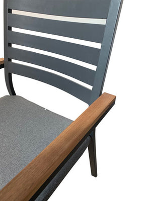 Santos Chair - Teak arm and cushion