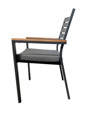 Santos Chair - Teak arm and cushion