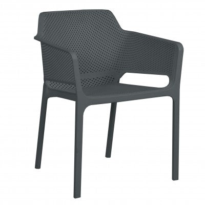 Portland 5pc Combo Set  1800 x 1000mm Table Gunmetal