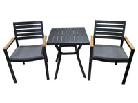 Santos Portsea 3pc Setting GM - robcousens Outdoor Furniture Factory direct