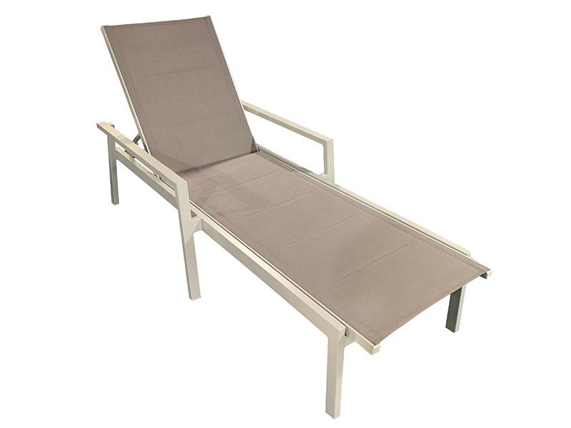 San Remo Sunlounge with Cushion - robcousens Outdoor Furniture Factory direct