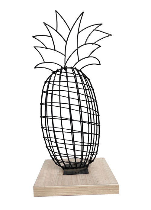 Wire Pineapple 35cm
