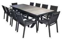 San Remo Sling 11pc Justin Ext - robcousens Outdoor Furniture Factory direct