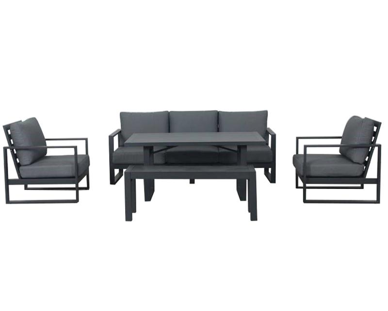 Torquay 5pc Triple Cafe Set - robcousens Outdoor Furniture Factory direct