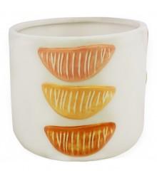 Amber Planter White Small 12cm - robcousens Outdoor Furniture Factory direct