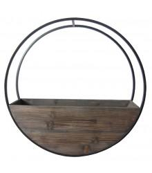 Circle Wall planter Brown Large - robcousens Outdoor Furniture Factory direct