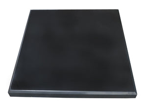 Umbrella Base - Granite base with wheels - Black 100kg